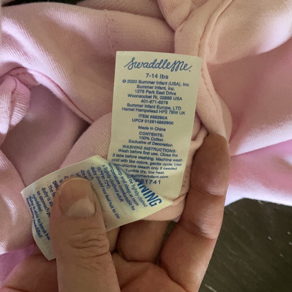 2/$10 NWOT Baby Girl Swaddles Bundle (5) - Picture 13 of 15